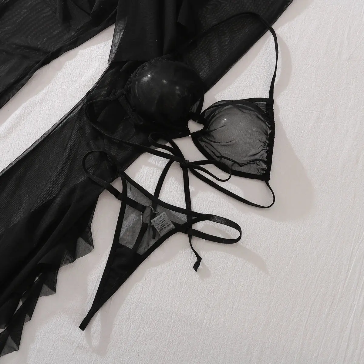 Sloane – 4-Piece Mesh Lingerie Set – Everything in One Look - Image 11
